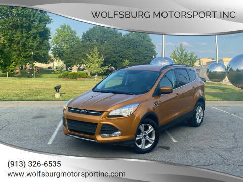 2016 Ford Escape for sale at WOLFSBURG MOTORSPORT INC in Shawnee KS