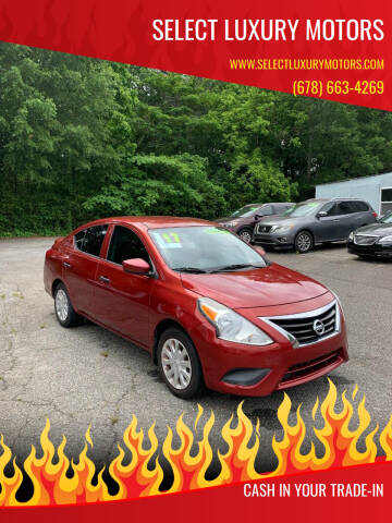 2017 Nissan Versa 1.6 S Plus