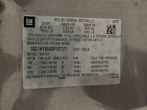 2013 Chevrolet Silverado 2500HD