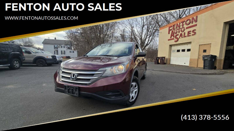 2014 Honda CR-V for sale at FENTON AUTO SALES in Westfield MA