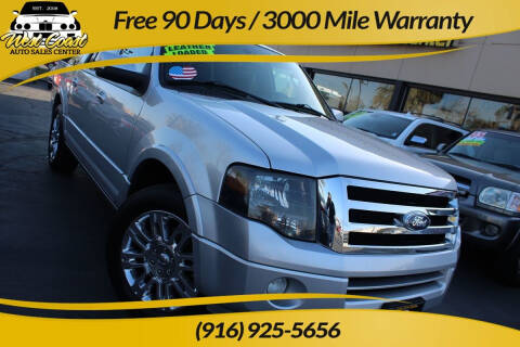 2011 Ford Expedition EL for sale at West Coast Auto Sales Center in Sacramento CA