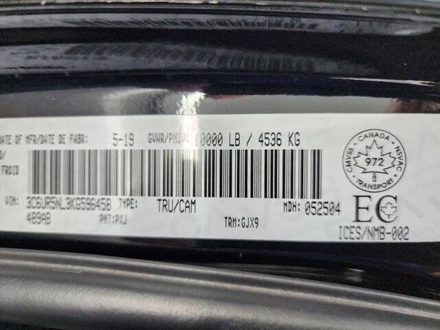 2019 RAM 2500 Laramie