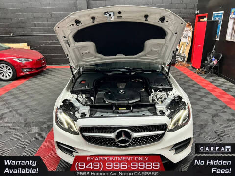 2018 Mercedes-Benz E-Class E 400 4MATIC