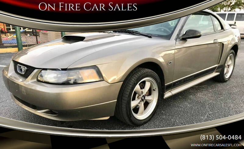 2002 Ford Mustang for sale at On Fire Car Sales in Tampa FL