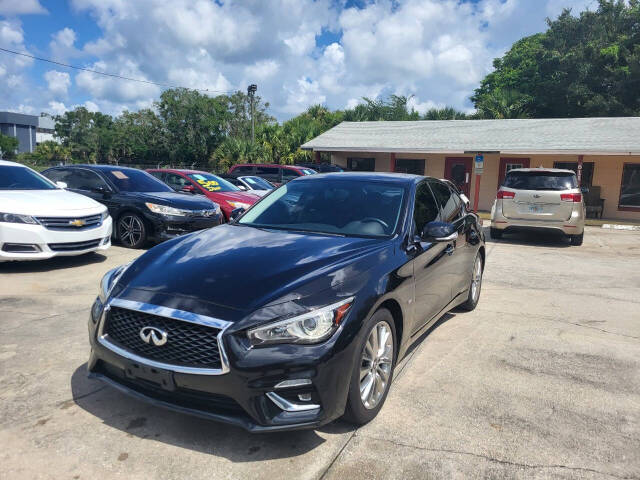 2019 INFINITI Q50 for sale at FAMILY AUTO BROKERS in Longwood, FL