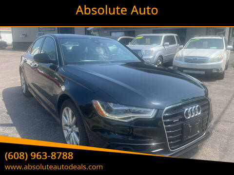 2013 Audi A6 for sale at Absolute Auto in Baraboo WI