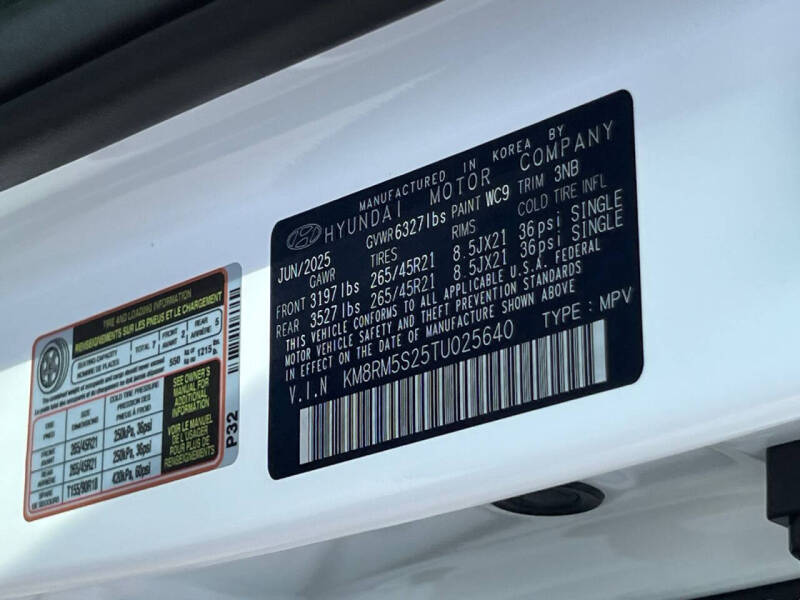 2026 Hyundai Palisade Calligraphy