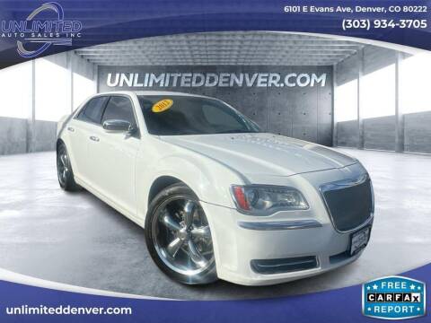 2012 Chrysler 300 for sale at Unlimited Auto Sales in Denver CO