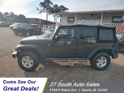 2015 Jeep Wrangler Unlimited for sale at 27 South Auto Sales in Ozark AL