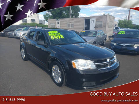 2011 Dodge Avenger for sale at Good Buy Auto Sales in Philadelphia PA