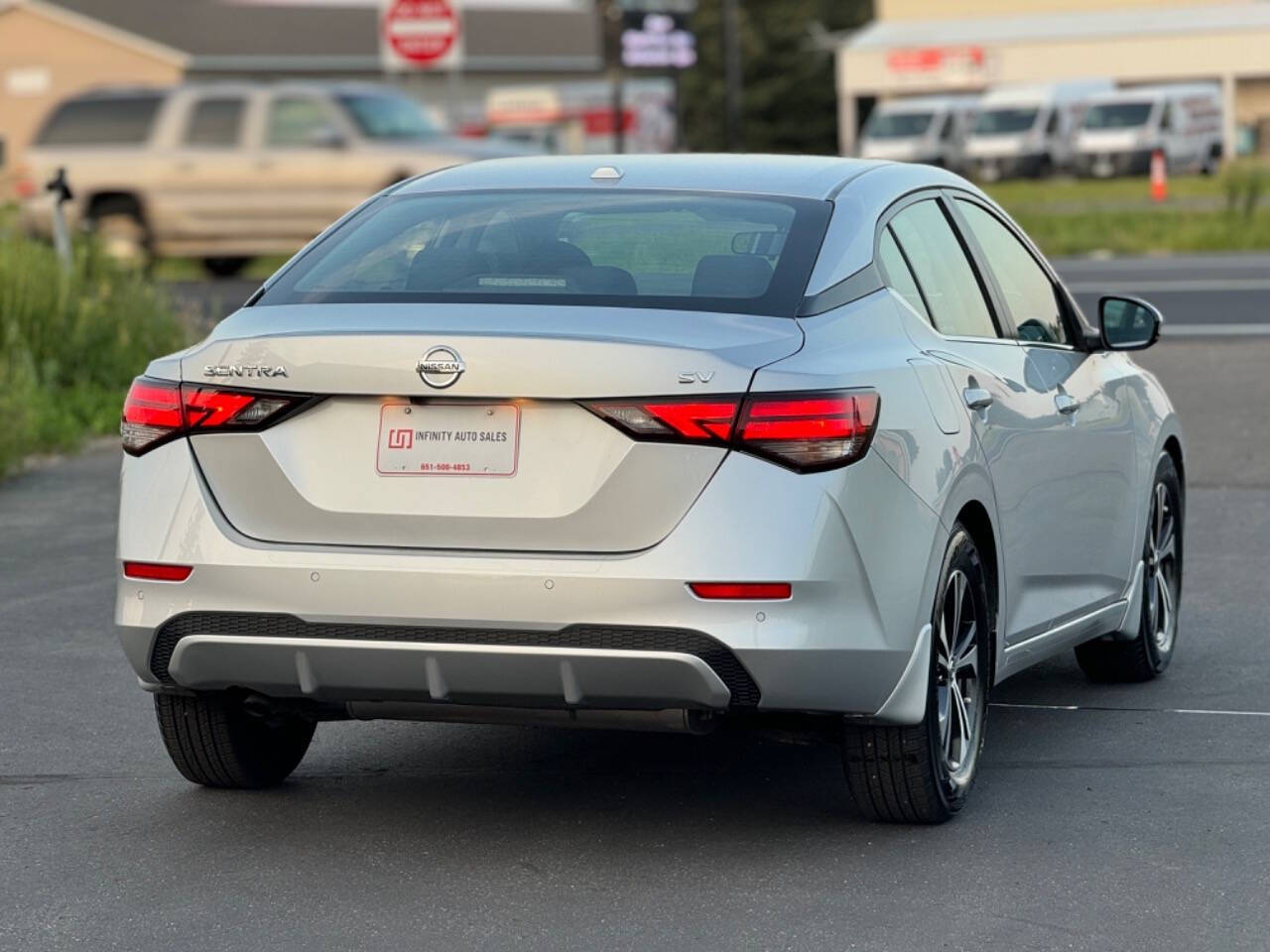 2020 Nissan Sentra for sale at Infinity Auto Sales LLC in Ham Lake, MN