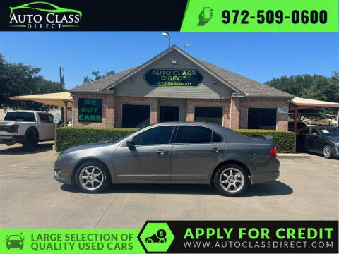 2010 Ford Fusion for sale at Auto Class Direct in Plano TX