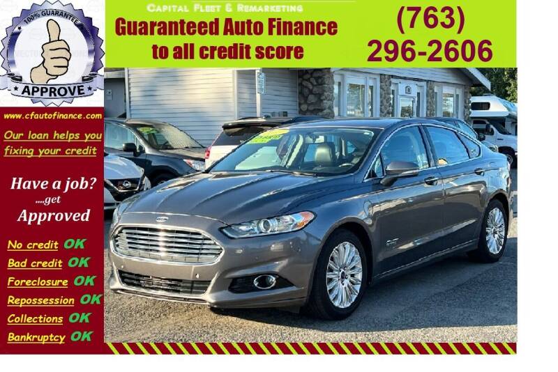 2013 Ford Fusion Energi for sale at Capital Fleet  & Remarketing  Auto Finance in Columbia Heights MN