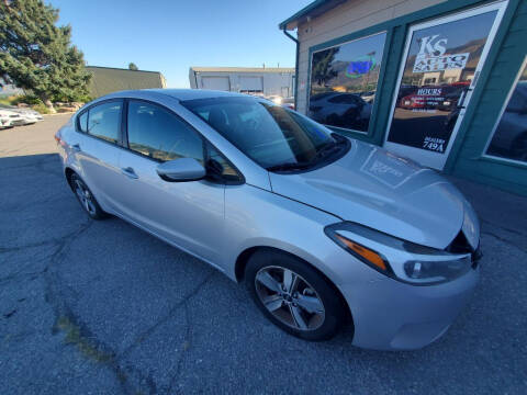 2018 Kia Forte for sale at K & S Auto Sales in Smithfield UT