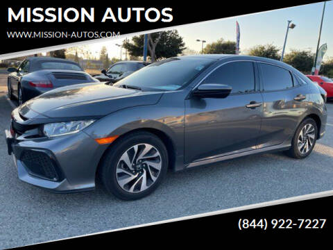 2019 Honda Civic for sale at MISSION AUTOS in Hayward CA