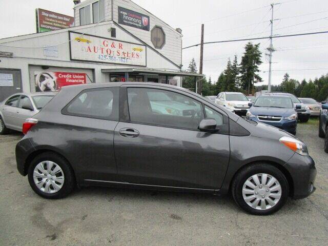 2014 Toyota Yaris for sale at G&R Auto Sales in Lynnwood WA
