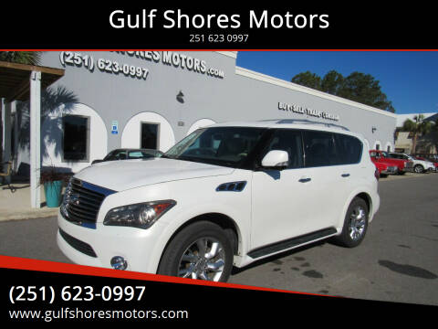 2012 Infiniti QX56 for sale at Gulf Shores Motors in Gulf Shores AL