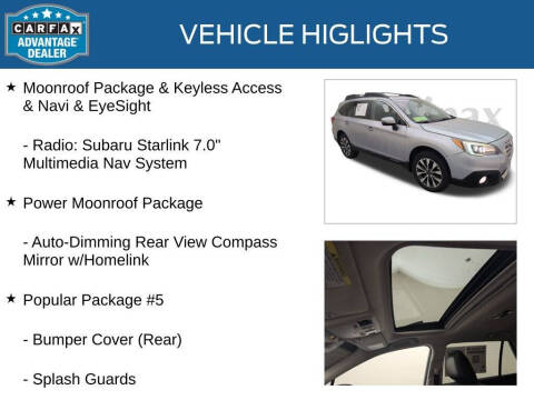 2016 Subaru Outback 2.5i Limited