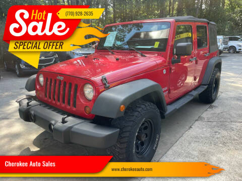 2011 Jeep Wrangler Unlimited for sale at Cherokee Auto Sales in Acworth GA