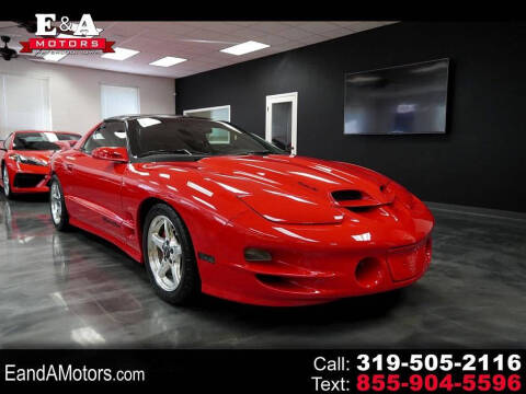 2000 Pontiac Firebird for sale at E&A Motors in Waterloo IA