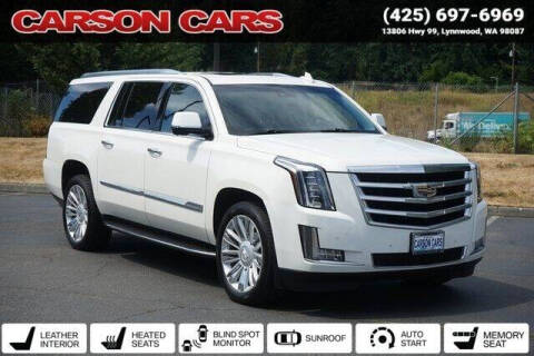 2017 Cadillac Escalade ESV for sale at Carson Cars in Lynnwood WA