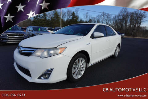 2013 Toyota Camry Hybrid for sale at CB Automotive LLC in Corbin KY