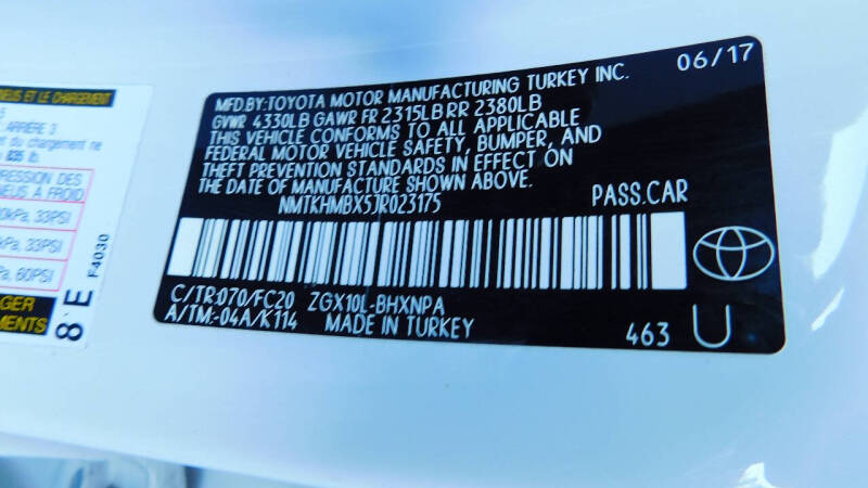 2018 Toyota C-HR XLE Premium