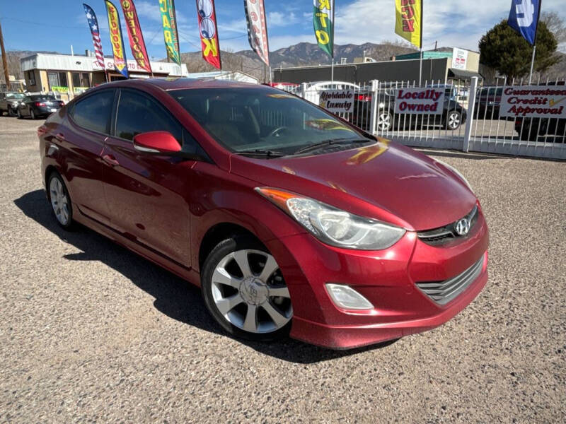 2013 Hyundai Elantra for sale at Top Gun Auto Sales, LLC in Albuquerque NM
