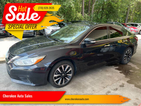 2018 Nissan Altima for sale at Cherokee Auto Sales in Acworth GA