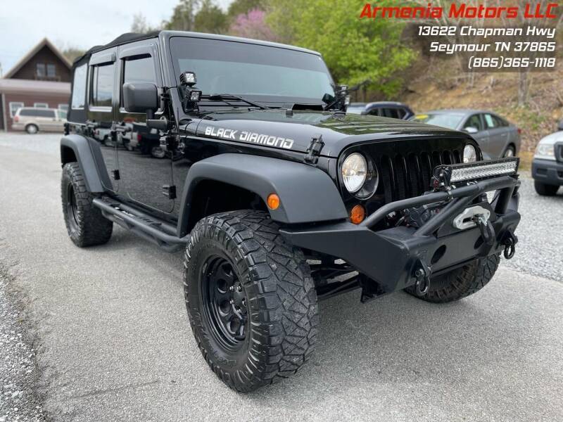 2013 Jeep Wrangler Unlimited for sale at Armenia Motors in Seymour TN