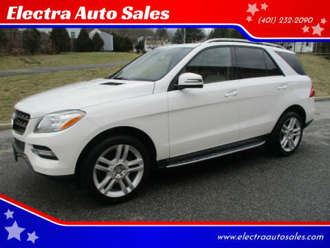 2015 Mercedes-Benz M-Class for sale at Electra Auto Sales in Johnston RI