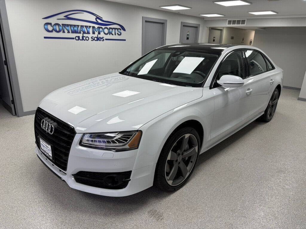 2018 Audi A8 L for sale at Conway Imports in   Streamwood, IL