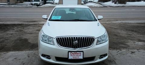 2013 Buick LaCrosse for sale at DeMers Auto Sales in Winner SD