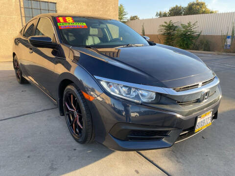 2018 Honda Civic for sale at Super Car Sales Inc. - Turlock in Turlock CA
