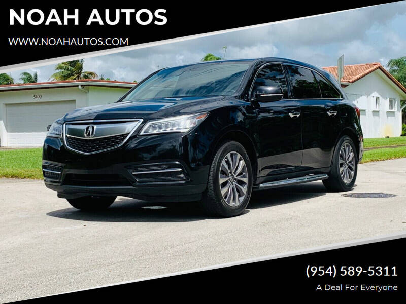 2014 Acura MDX for sale at NOAH AUTOS in Hollywood FL