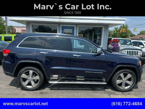 2015 Jeep Grand Cherokee for sale at Marv`s Car Lot Inc. in Zeeland MI