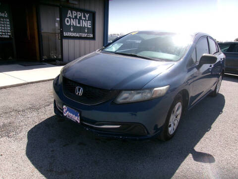 2014 Honda Civic for sale at Barron's Auto Brownwood in Brownwood TX