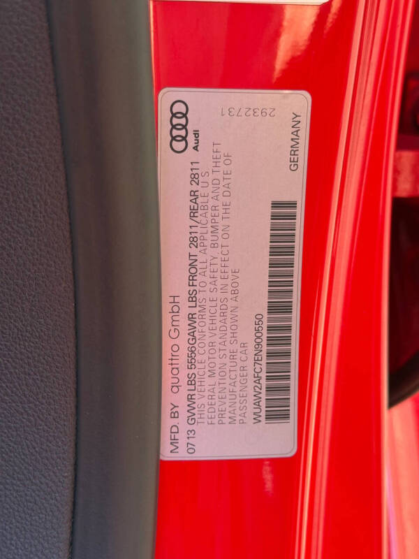 2014 Audi RS 7 4.0T quattro Prestige