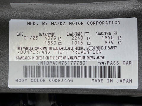 2025 Mazda Mazda3 Sedan 2.5 S Preferred