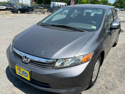 2012 Honda Civic for sale at Carz Unlimited in Richmond VA