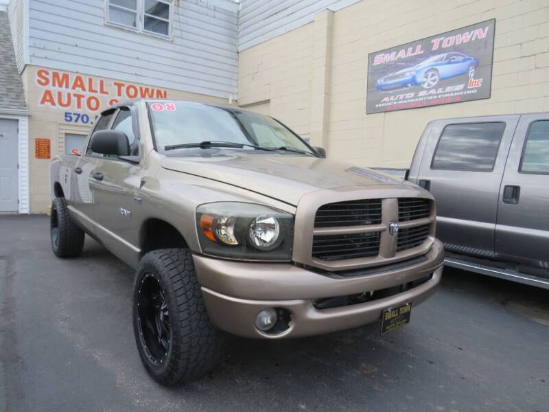 2008 Dodge Ram Pickup 1500 for sale at Small Town Auto Sales in Hazleton PA