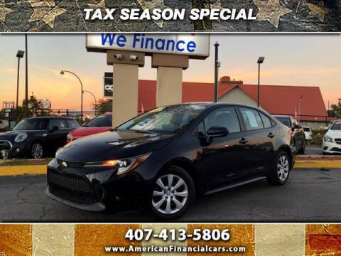 2022 Toyota Corolla for sale at American Financial Cars in Orlando FL