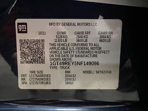 2022 GMC Sierra 2500HD