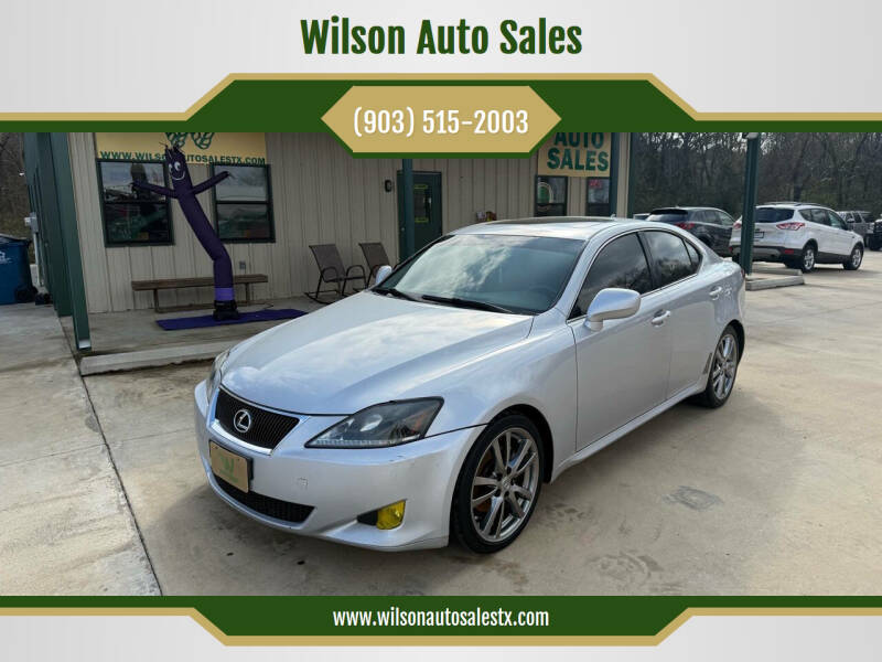 2008 Lexus IS 250 for sale at Wilson Auto Sales in Chandler TX