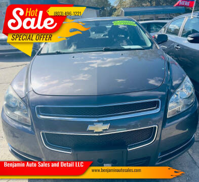 2012 Chevrolet Malibu for sale at Benjamin Auto Sales and Detail LLC in Holly Hill SC