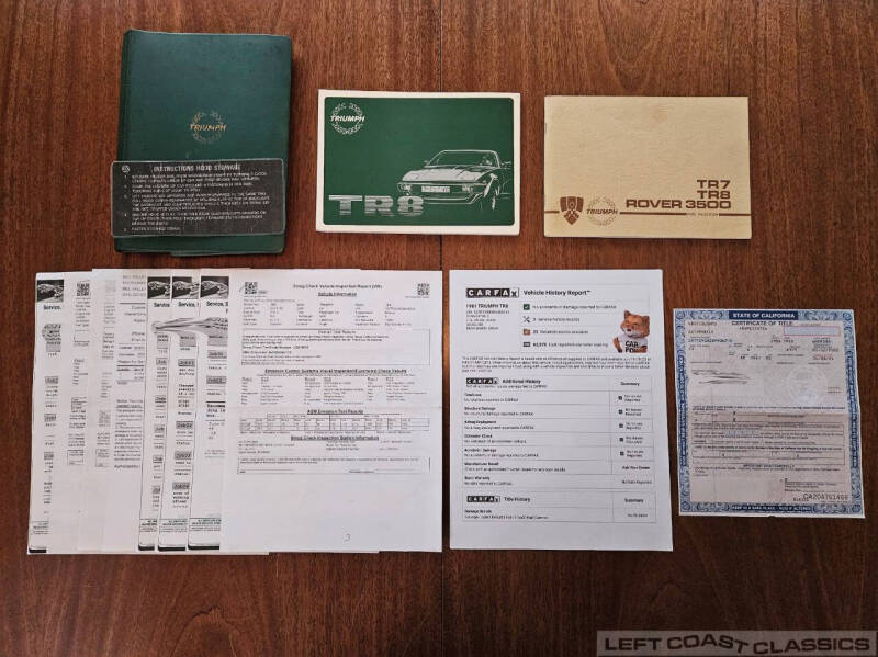 1981 Triumph TR8