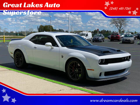 2019 Dodge Challenger for sale at Great Lakes Auto Superstore in Waterford Township MI