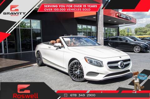 2017 Mercedes-Benz S-Class for sale at Gravity Autos Roswell in Roswell GA