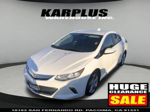 2018 Chevrolet Volt for sale at Karplus Warehouse in Pacoima CA