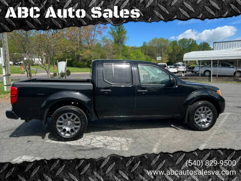 2012 Nissan Frontier for sale at ABC Auto Sales in Culpeper VA